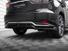 Load image into Gallery viewer, Maxton Design - Central Rear Splitter (Vertical Bars) Lexus RX Mk4 Facelift