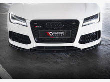 Load image into Gallery viewer, Maxton Design - Front Splitter V.4 Audi RS7 C7