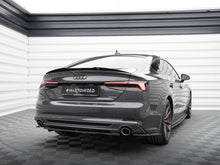 Load image into Gallery viewer, Maxton Design - Central Rear Splitter (Vertical Bars) Audi A5 S-Line F5 Coupe / Sportback