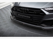 Load image into Gallery viewer, Maxton Design - Front Splitter V.1 Audi A7 S-Line C8 / S7 C8 / C8 Facelift / S7 Facelift