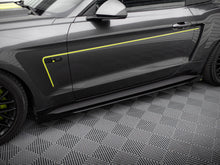 Load image into Gallery viewer, Maxton Design - Street PRO Side Skirts Diffusers + Flaps Ford Mustang GT Mk6