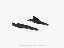 Load image into Gallery viewer, Maxton Design - Street Pro Rear Side Splitters + Flaps Ford Mustang GT Mk6