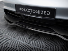 Load image into Gallery viewer, Maxton Design - FRONT SPLITTER PORSCHE TAYCAN / TAYCAN 4 / TAYCAN 4S / TAYCAN GTS MK1
