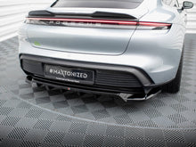 Load image into Gallery viewer, Maxton Design - CENTRAL REAR SPLITTER (VERTICAL BARS) PORSCHE TAYCAN / TAYCAN 4 / TAYCAN 4S / TAYCAN GTS MK1