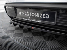 Load image into Gallery viewer, Maxton Design - CENTRAL REAR SPLITTER (VERTICAL BARS) PORSCHE TAYCAN / TAYCAN 4 / TAYCAN 4S / TAYCAN GTS MK1