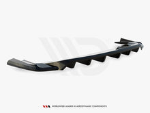 Load image into Gallery viewer, Maxton Design - CENTRAL REAR SPLITTER (VERTICAL BARS) PORSCHE TAYCAN / TAYCAN 4 / TAYCAN 4S / TAYCAN GTS MK1