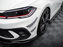 Load image into Gallery viewer, Maxton Design - FRONT BUMPER WINGS (CANARDS) VOLKSWAGEN POLO GTI MK6 FACELIFT