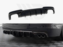 Load image into Gallery viewer, Maxton Design - REAR VALANCE V.2 BMW 5 M-PACK F10 (VERSION WITH TWO DOUBLE EXHAUSTS)