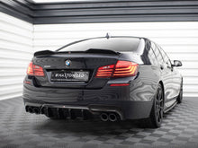Load image into Gallery viewer, Maxton Design - REAR VALANCE V.2 BMW 5 M-PACK F10 (VERSION WITH TWO DOUBLE EXHAUSTS)