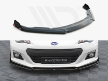 Load image into Gallery viewer, Maxton Design - FRONT SPLITTER V.1 + FLAPS SUBARU BRZ