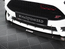 Load image into Gallery viewer, Maxton Design - Front racing splitter Fiesta MK7 ST facelift (With wings)