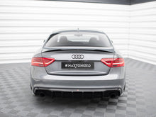 Load image into Gallery viewer, Maxton Design - REAR VALANCE AUDI A5 S-LINE COUPE / SPORTBACK 8T FACELIFT (VERSION WITH SINGLE EXHAUSTS ON BOTH SIDES)
