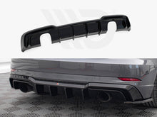 Load image into Gallery viewer, Maxton Design - REAR VALANCE AUDI A3 S-LINE SPORTBACK 8V FACELIFT (VERSION WITH SINGLE EXHAUSTS ON BOTH SIDES)