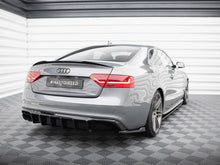 Load image into Gallery viewer, Maxton Design - Rear Valance Audi A5 S-Line Coupe / Sportback / Cabrio 8T Facelift (Single side dual exhaust version)