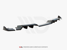 Load image into Gallery viewer, Maxton Design - Central Rear Splitter (Vertical Bars) + Rear Side Splitters Chevrolet Corvette C7