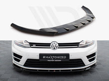 Load image into Gallery viewer, Maxton Design - Front Splitter V.5 Volkswagen Golf R / R-Line Mk7