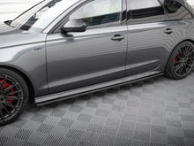 Load image into Gallery viewer, Maxton Design - SIDE SKIRT DIFFUSERS AUDI S6/ A6 S-LINE C7 FACELIFT
