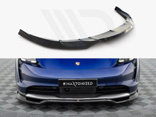Load image into Gallery viewer, Maxton Design - Front Splitter Porsche Taycan Cross Turismo 4S