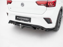 Load image into Gallery viewer, Maxton Design - Central Rear Splitter (Vertical Bars) Volkswagen T-Roc R Mk1