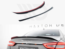 Load image into Gallery viewer, Maxton Design - Spoiler CAP Maserati Quattroporte Mk6