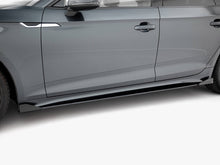 Load image into Gallery viewer, Maxton Design - Street PRO Side Skirts Diffusers + Flaps Audi A5 Sportback F5 / B9 Facelift