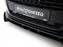 Load image into Gallery viewer, Maxton Design - Street PRO Front Splitter + Flaps Audi A5 F5 / B9 Facelift