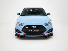 Load image into Gallery viewer, Maxton Design - Street PRO Front Splitter + Flaps Hyundai Veloster N Mk2