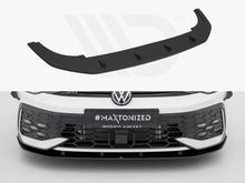 Load image into Gallery viewer, Maxton Design - Street PRO Front Splitter Volkswagen Golf GTI / GTE / R-Line Mk8 Facelift