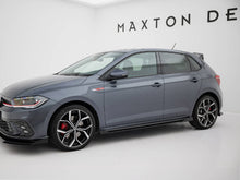 Load image into Gallery viewer, Maxton Design - Street PRO Side Skirts Diffusers + Flaps Volkswagen Polo GTI Mk6 Facelift