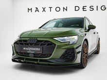 Load image into Gallery viewer, Maxton Design - Street PRO Front Splitter Audi S3 Sportback / A3 S-Line Sportback 8Y Facelift