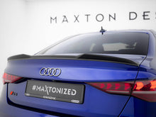 Load image into Gallery viewer, Maxton Design - Spoiler CAP 3D Audi A3 S-Line Sedan / S3 Sedan 8Y Facelift