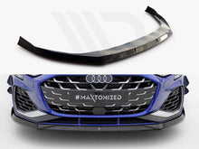 Load image into Gallery viewer, Maxton Design - Front Splitter V.3 Audi A3 S-Line Sedan / S3 Sedan 8Y Facelift