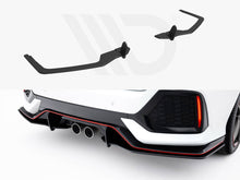 Load image into Gallery viewer, Maxton Design - Street Pro Rear Side Splitters Honda Civic Sport Mk10
