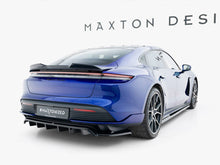 Load image into Gallery viewer, Maxton Design - Rear Splitter (Vertical Bars) Porsche Taycan Turbo S Mk1