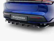 Load image into Gallery viewer, Maxton Design - Rear Splitter (Vertical Bars) Porsche Taycan Turbo S Mk1