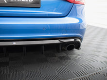 Load image into Gallery viewer, Maxton Design - Rear Valance Audi A4 S-Line Sedan B8 (Version with single exhaust tips on both sides)