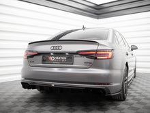Load image into Gallery viewer, Maxton Design - Rear Valance Audi A4 S-Line B9 (Version with dual exhaust tips on one side)