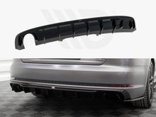 Load image into Gallery viewer, Maxton Design - Rear Valance Audi A4 S-Line B9 (Version with single exhaust tips on one side)