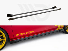 Load image into Gallery viewer, Maxton Design - Street PRO Side Skirts Diffusers + Flaps Volkswagen Golf GTI Clubsport Mk8 Facelift
