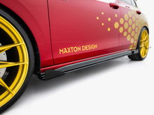 Load image into Gallery viewer, Maxton Design - Street PRO Side Skirts Diffusers + Flaps Volkswagen Golf GTI Clubsport Mk8 Facelift