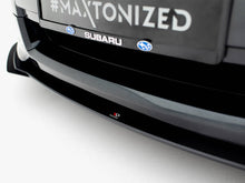 Load image into Gallery viewer, Maxton Design - Street PRO Front Splitter + Flaps Subaru Impreza WRX STI Mk3 Facelift