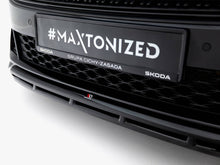 Load image into Gallery viewer, Maxton Design - Front Splitter V.1 Skoda Octavia RS Liftback / Estate Mk4 Facelift