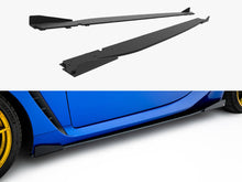 Load image into Gallery viewer, Maxton Design - Street PRO Side Skirts Diffusers V.1 + Flaps Subaru BRZ Mk2