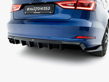 Load image into Gallery viewer, Maxton Design - Rear Valance Audi A3 Sedan 8V (Version with dual exhaust tips on one side)