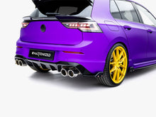 Load image into Gallery viewer, Maxton Design - Rear Side Splitters V.5 + Flaps Volkswagen Golf R Mk8 Facelift