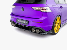 Load image into Gallery viewer, Maxton Design - Rear Splitter (Vertical Bars) V.1 Volkswagen Golf R Mk8 / Mk8 Facelift