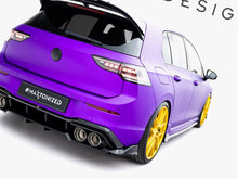 Load image into Gallery viewer, Maxton Design - Rear Splitter (Vertical Bars) V.1 Volkswagen Golf R Mk8 / Mk8 Facelift