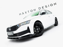 Load image into Gallery viewer, Maxton Design - Front Splitter Skoda Octavia Sportline Liftback / Estate Mk4 Facelift