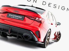 Load image into Gallery viewer, Maxton Design - Rear Splitter (Vertical Bars) V.1 Audi RS3 Sedan 8Y Facelift