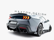 Load image into Gallery viewer, Maxton Design - Street PRO Rear Side Splitters + Flaps Ford Mustang Dark Horse Mk7